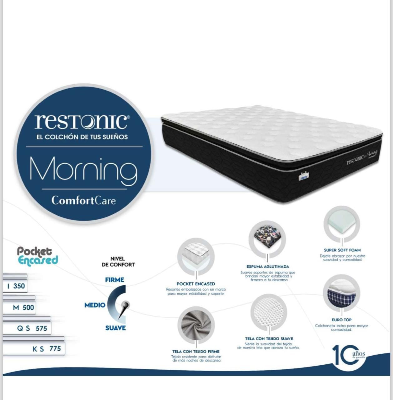 Colchón Morning Confort Suave.