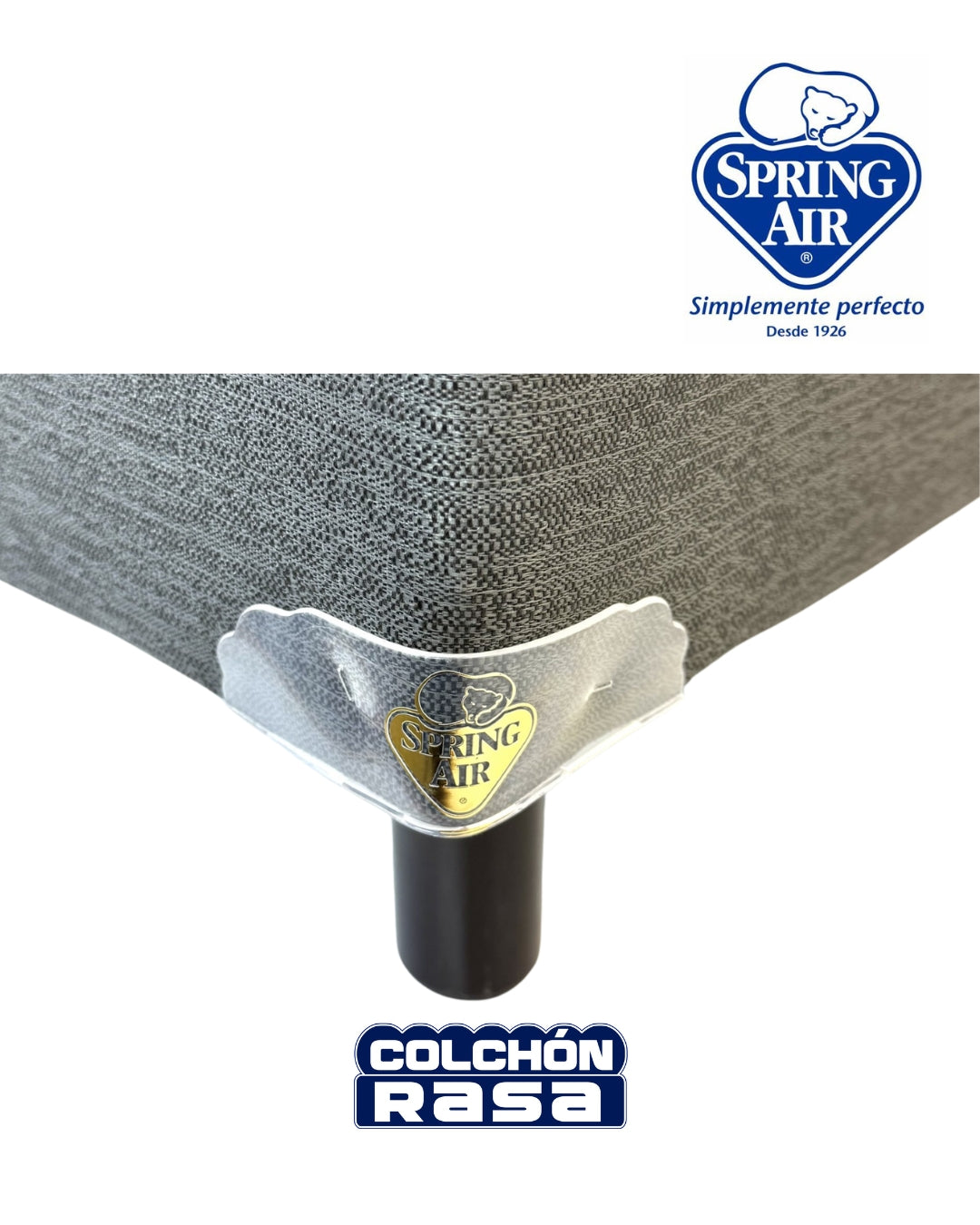 Box Spring Air Gris Hunter