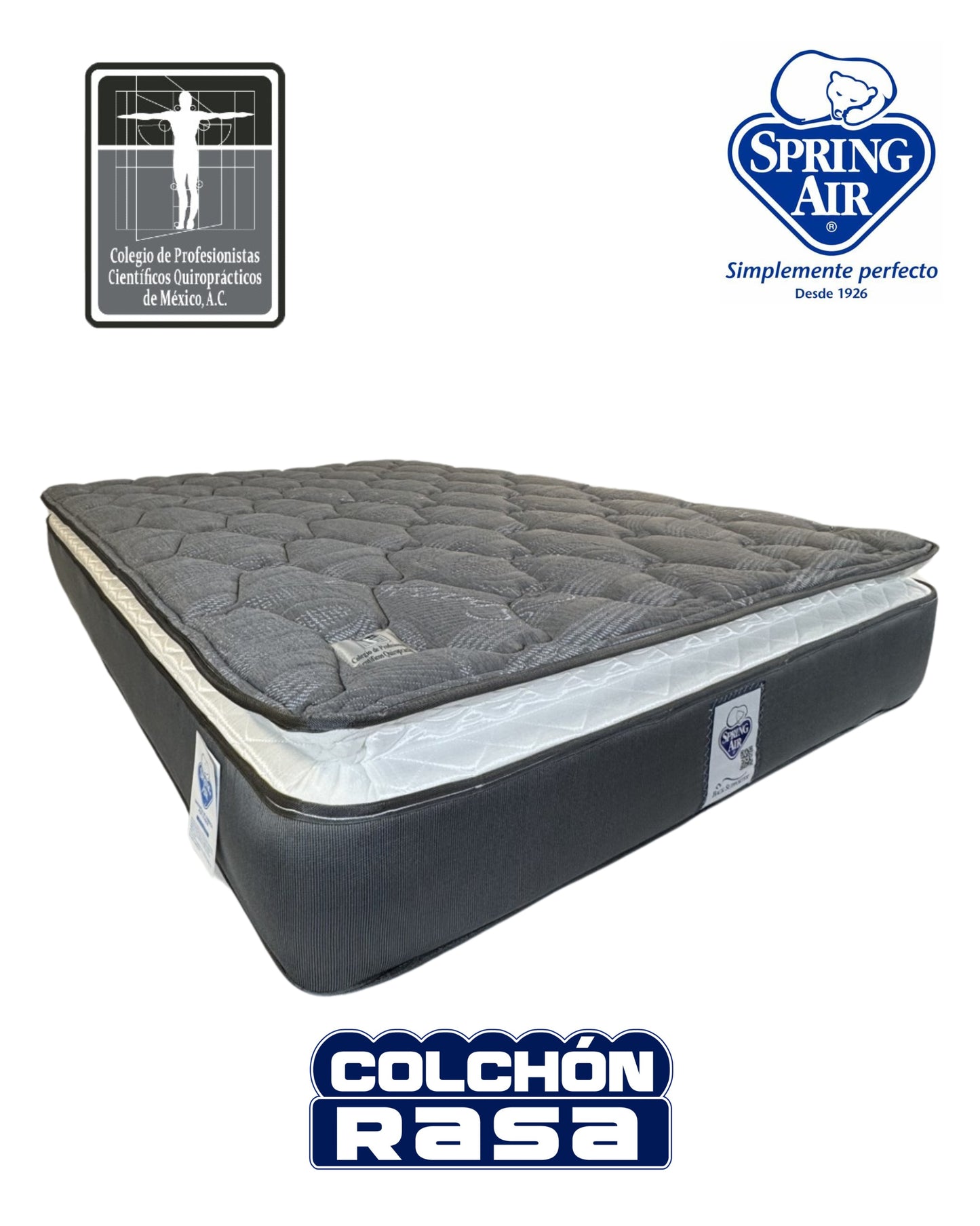 Colchón Aries Back support Uso Quiropractico.