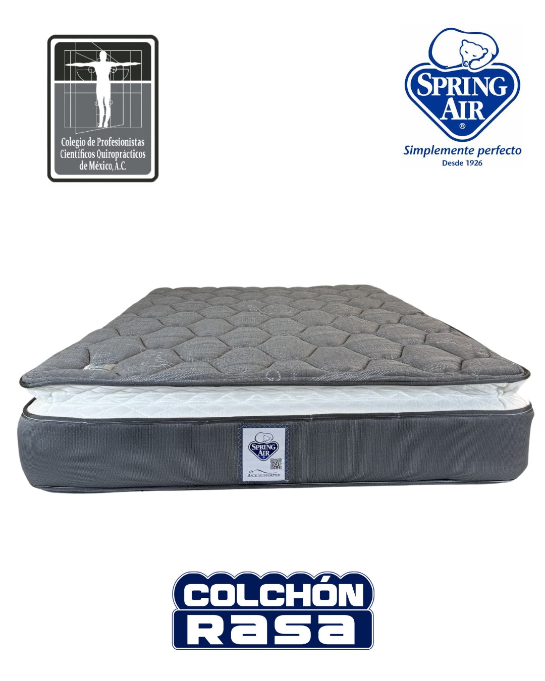 Colchón Aries Back support Uso Quiropractico.